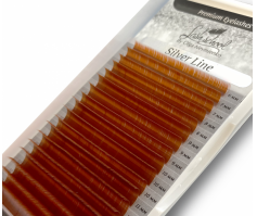Ресницы "Silver" wine
