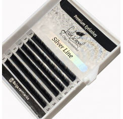 Ресницы "Silver" MINI