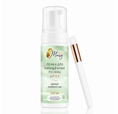 Пенка pH 5,6 Зеленый Чай с кисточкой "Miss Mary", 150мл