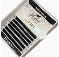 Ресницы "Silver" MINI