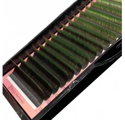 Ресницы "Soft" 2T green