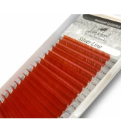 Ресницы "Silver" red