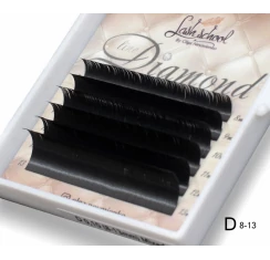 УЦЕНКА Ресницы "Diamond", черные, 0,10, D, MINI mix(8-13mm)