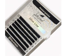 Ресницы "Silver" MINI