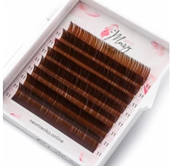 Ресницы "Soft" MINI brown